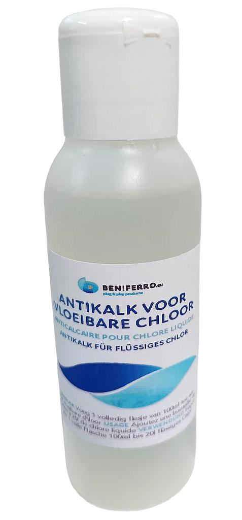 Anticalcaire pour chlore liquide (100ml)