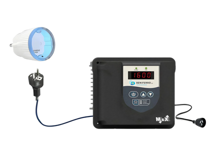 Variateur de fréquence MaX contrôlé par WiFi IP20 230V - 1,12 kW (1,5 PK)