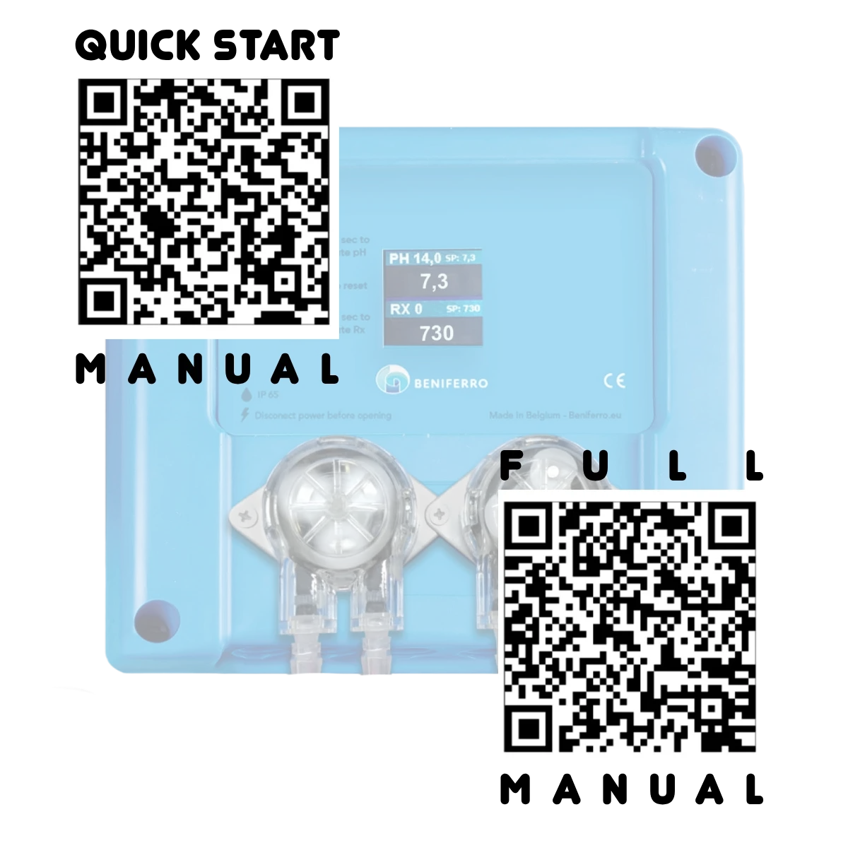 Pool TWIN COMBO - Doseur chlore/pH 12V compact  - kit à monter soi-même - piscine/spa 1 à 150 m³