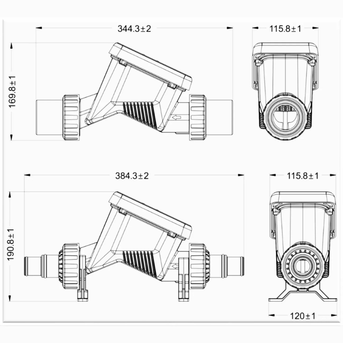 Unité d'électrolyse au sel SR - piscine jusqu'à 135 m³