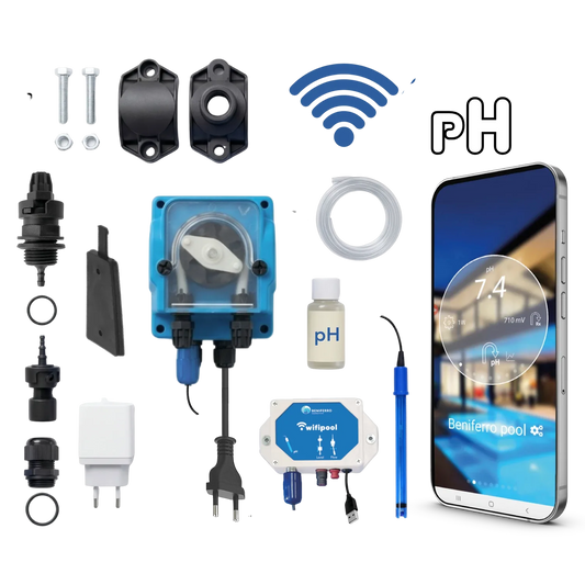 Budget WiFi pH dosing system for pools and spas - DIY 