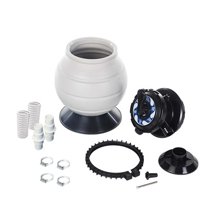 Filtre à sable Beniferro ultra-résistant - Pompe 11 m³/h en option - Piscine jusqu'à 75 m³