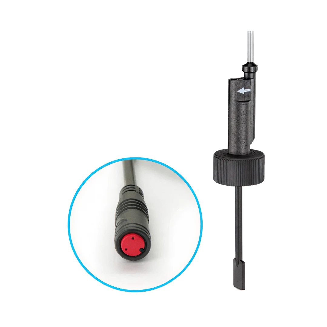 Debiet sensor met waterdichte Higo connector